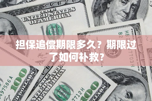 北京担保追偿期限多久？期限过了如何补救？