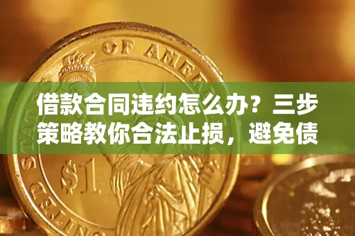 北京借款合同违约怎么办？三步策略教你合法止损，避免债务危机升级