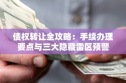 北京债权转让全攻略：手续办理要点与三大隐藏雷区预警
