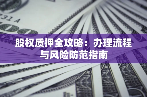 北京股权质押全攻略：办理流程与风险防范指南