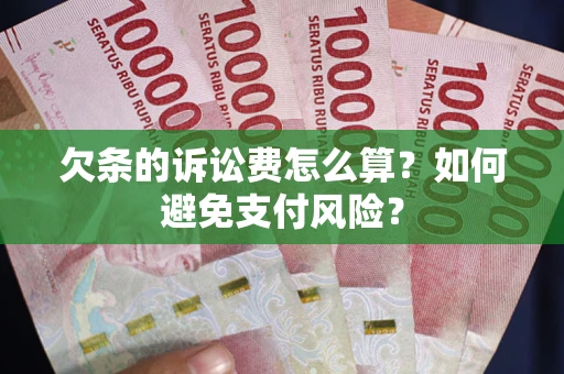 北京欠条的诉讼费怎么算？如何避免支付风险？