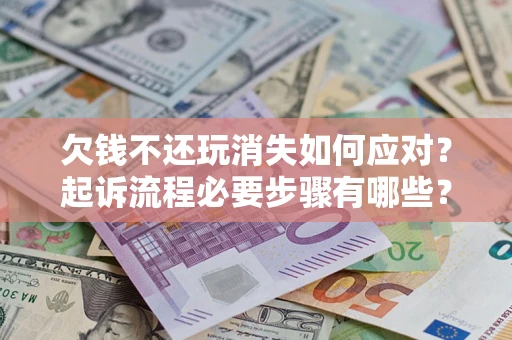 北京欠钱不还玩消失如何应对？起诉流程必要步骤有哪些？